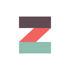 Colorful Alphabet Shape