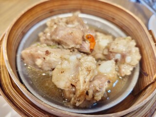 Dim Sum Styled Steamed Pork Rib with Fermented Black Bean