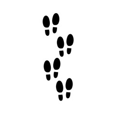 human footprints icon
