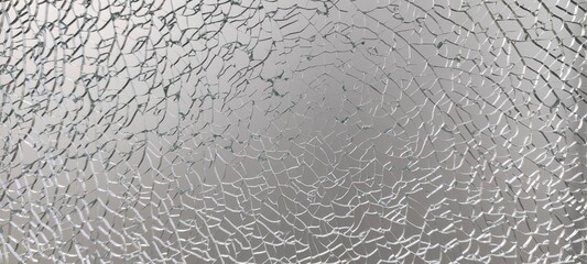 A piece of broken glass 