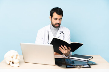 Professional traumatologist in workplace