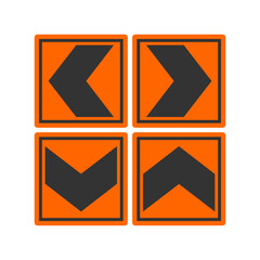 Left right up and down arrow sign icon vector illustration perfect for navigation