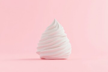 Abstract Whipped Cream