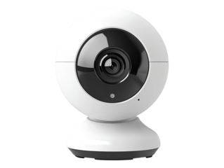 Internet webcam isolated on transparent background