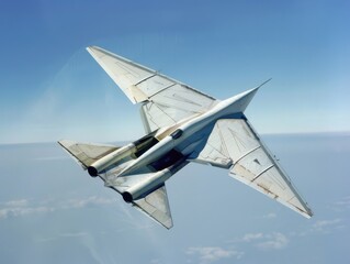 Orlan-10 Drone Soaring in Blue Sky