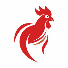 rooster vector illustration
