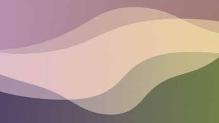 Soft Gradient Abstract Waves with Earthy Tones and Pastel Flow