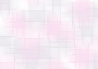 A soft pastel abstract background with a delicate pink and white grid pattern. Subtle geometric shapes and gentle gradients create a modern, minimalistic, and elegant design, for creative projects.