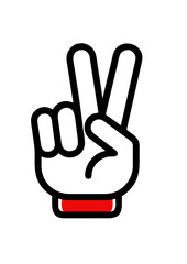 colour svg vector, hands, finger icon