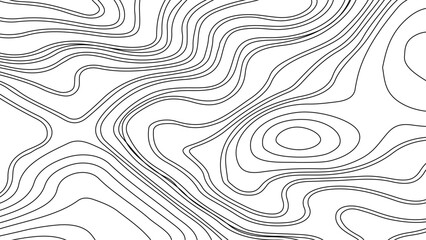 abstract wavy background. topographic contour background. Texture of lines.pattern shape in organic wood on white and transparent background,
