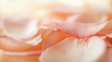 Naklejka premium Pink flower petals with a blurry background