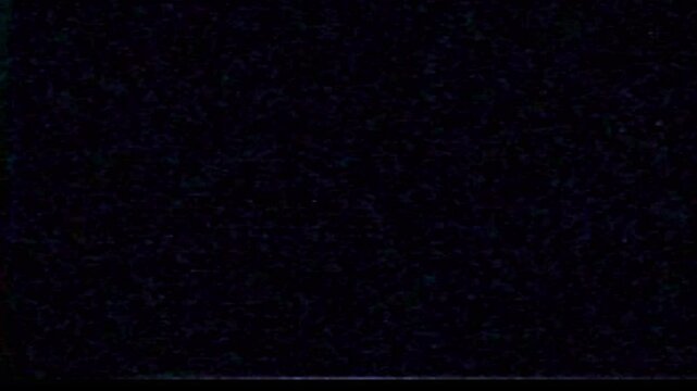 Bad Analog VHS Retro Videotape Static Damage Seamless 4K Video Background Overlay Effect Loop