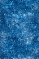 The artistic texture presents an abstract pattern of blue shades