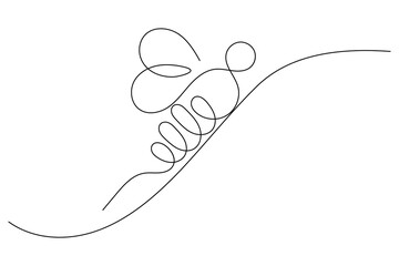 Bee fliying are beautiful and single line art and isolated  minimalist outline vector icon
