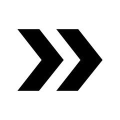 right double arrow icon