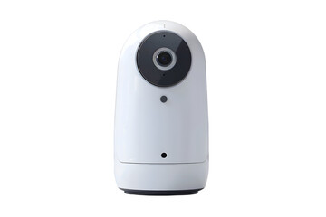 Smart Home Security Camera White Modern Design