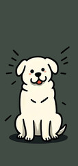 Obraz premium Dog barking