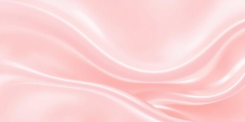 Fototapeta premium Elegant Pink Silk Fabric Drape Soft Texture Background