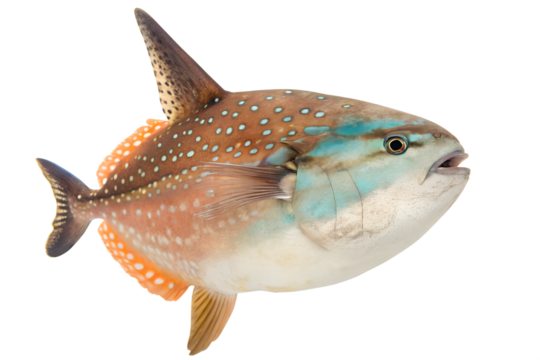 mola fish on transparent background