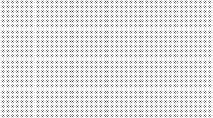 Dotted graph paper with grid, black star-shaped structure, newspaper halftone abstract dotted background and texture