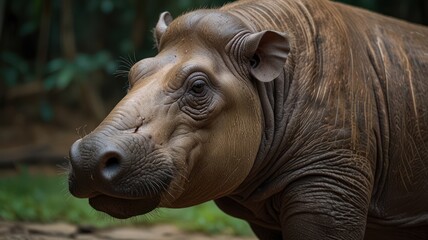 Fototapeta premium Close-up of a mammal