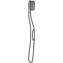 Toothbrush Outline