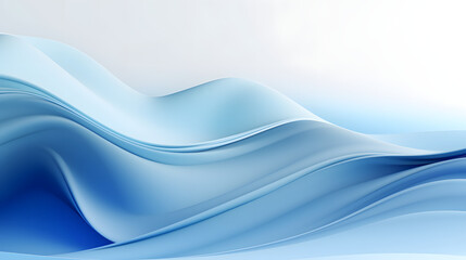Fototapeta premium abstract blue wave