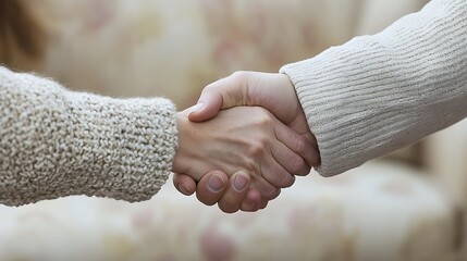 Close-up of two people shaking hands. (2)