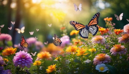 experience the enchanting transformation of a butterfly garden featuring vibrant butterflies dancing among blossoming flowers highlighting nature s beauty and delicate connections