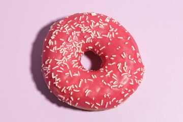 pink donut 