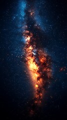 Cosmic Nebula Stunning Galaxy Wallpaper, Mobile Wallpaper for Phones