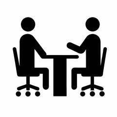 Business people working together in an office setting