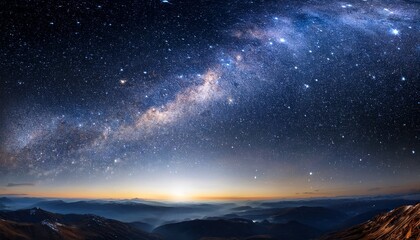 Fototapeta premium starry night sky