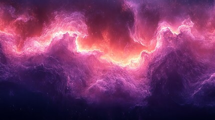 Abstract Purple Texture with a Beautiful Mysterious Glow and Dreamy Aesthetic