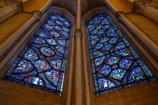 Des vitraux de la Cath&eacute;drale Notre-Dame de Chartres