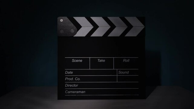 movie industry, production setup, clapperboard under a beam, cinematic storytelling, film reel, take preparation, video scene marking, entertainment motion, digital cinematography, performance setup