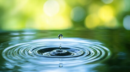 Water Drop Impacting Surface