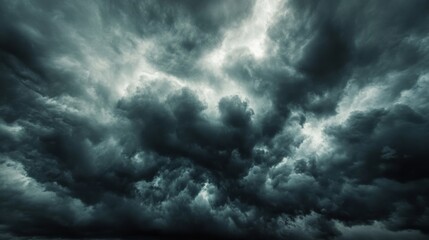 Obraz premium Dramatic Dark Storm Clouds