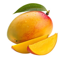 fresh fruit on transparent background PNG high quality 