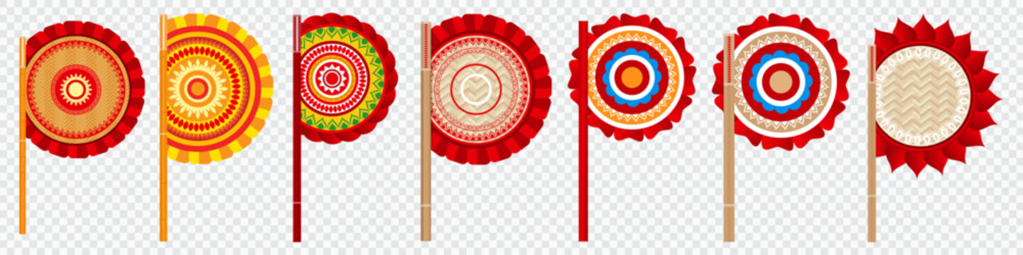 hatpakha, hand fan, art Set