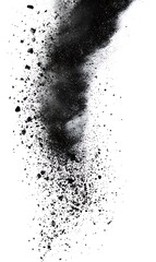 a black powder explosion