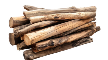 Rustic Woodpile: An image of weathered logs stacked together, capturing the natural textures and organic patterns of raw timber, creating a sense of warmth and natural rustic simplicity.