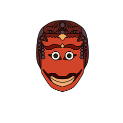 indonesian traditional mask