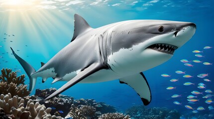 Fototapeta premium shark fish photografy