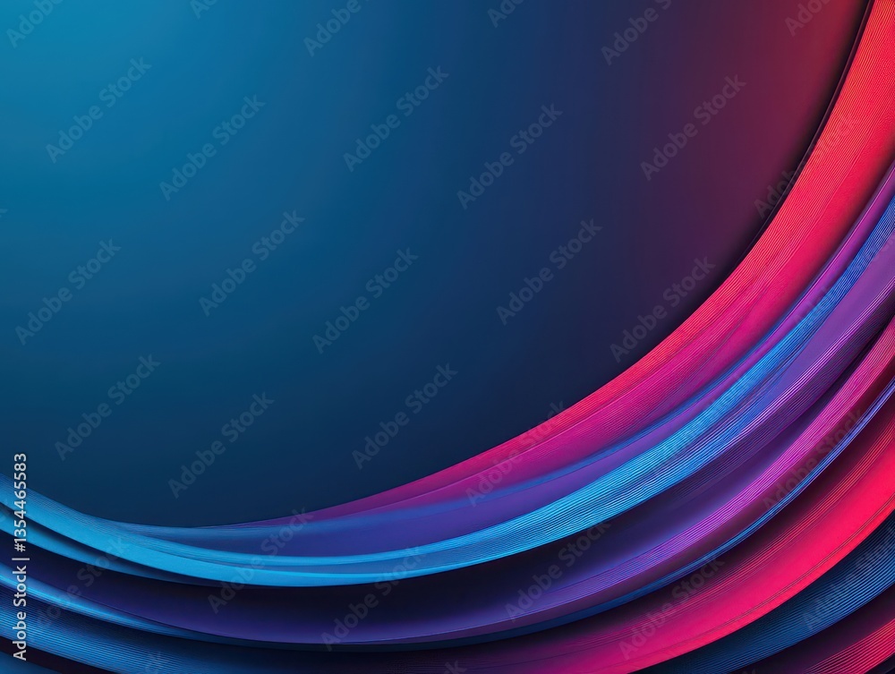 Poster abstract background that represents the limitless possibilities and horizons of IT technology in the future, pushing the boundaries of innovation