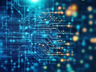 Obraz premium AI leveraging big data for predictive analytics and realtime decisionmaking