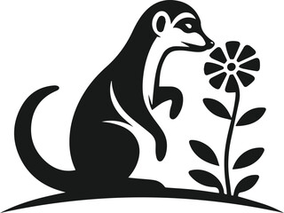 meerkat on a branch