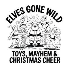 Christmas Vector T-Shirts Design