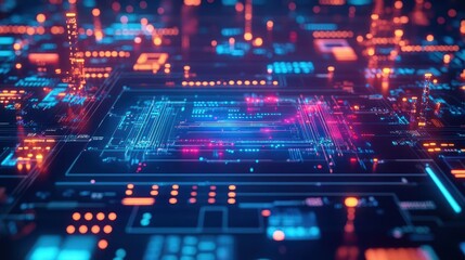 An ultrasharp photo showcasing a sovereign AI system in action, analyzing diverse data streams to drive innovation and enhance decisionmaking processes