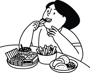 girl with a basket of eggs